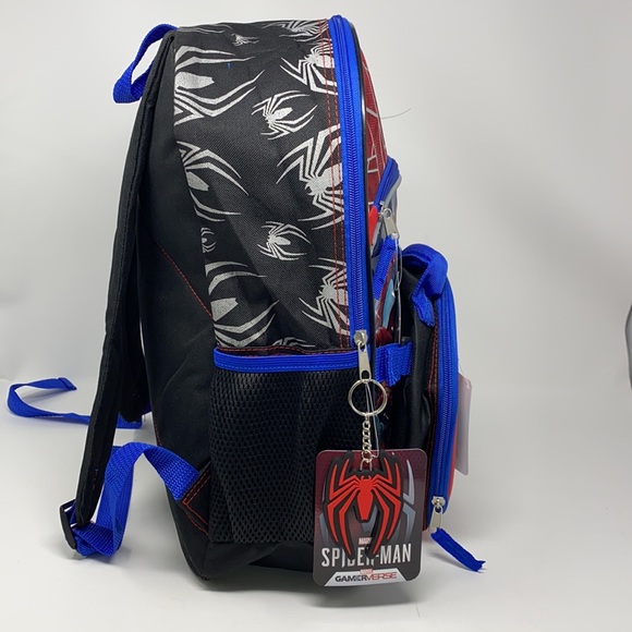 Marvel Spiderman Gamerverse 5 Piece Backpack Set - Picture 3 of 10
